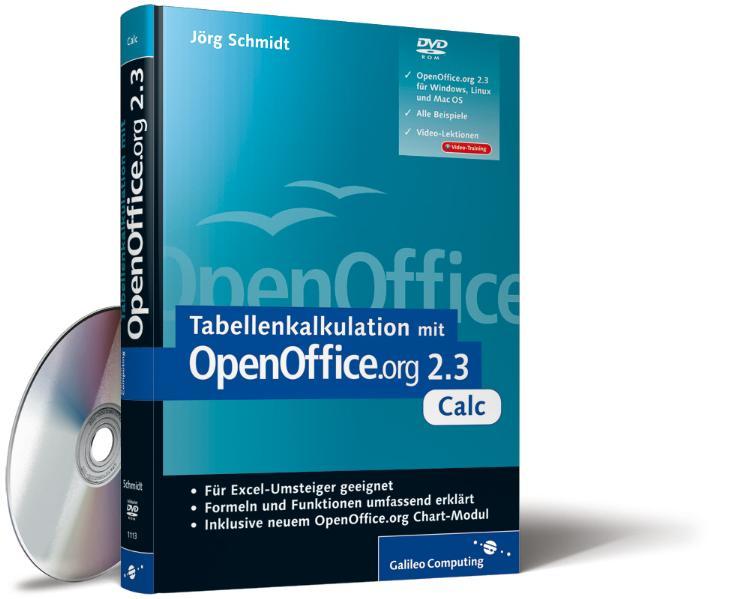 Tabellenkalkulation mit OpenOffice.org 2.3 Calc