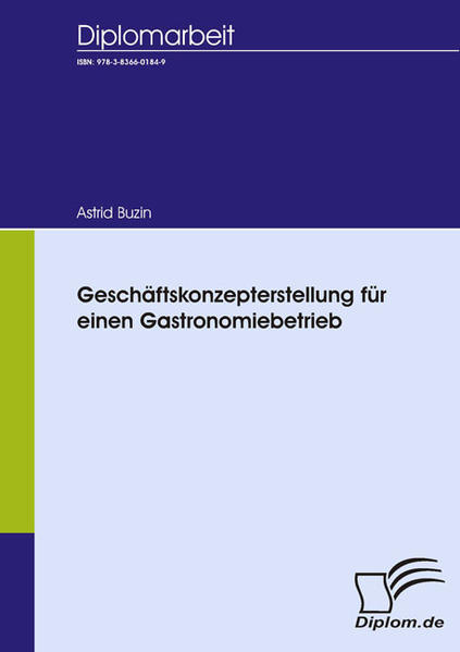 Geschäftskonzepterstellung für einen Gastronomiebetrieb