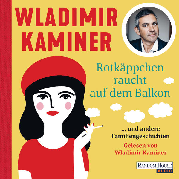 Rotkäppchen raucht auf dem Balkon