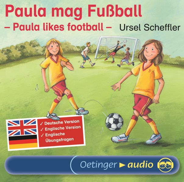 Paula mag Fußball / Paula likes football