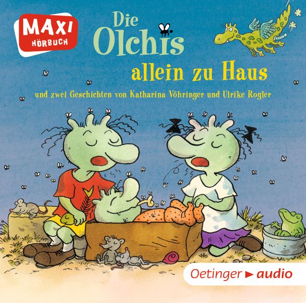 Die Olchis allein zu Haus und zwei Geschichten von Katharina Vöhringer und Ulrike Rogler