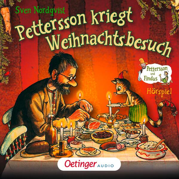 Pettersson und Findus. Pettersson kriegt Weihnachtsbesuch