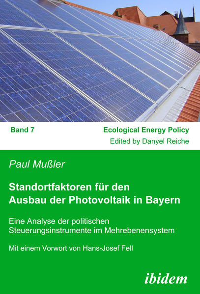 Standortfaktoren für den Ausbau der Photovoltaik in Bayern