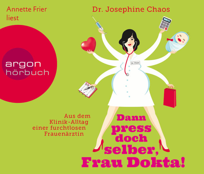 Dann press doch selber, Frau Dokta!