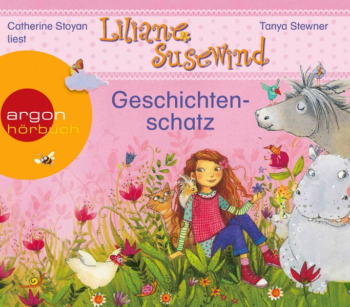 Liliane Susewind – Geschichtenschatz: Ein kleiner Esel kommt groß raus, Ein Meerschwein ist nicht gern allein, Viel Gerenne um eine Henne, Ein Nilpferd auf dem Zebrastreifen