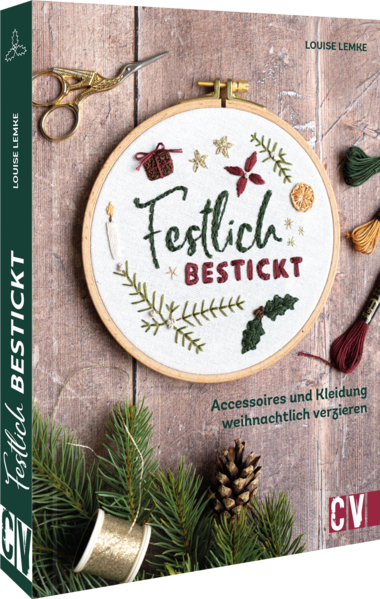 Festlich bestickt