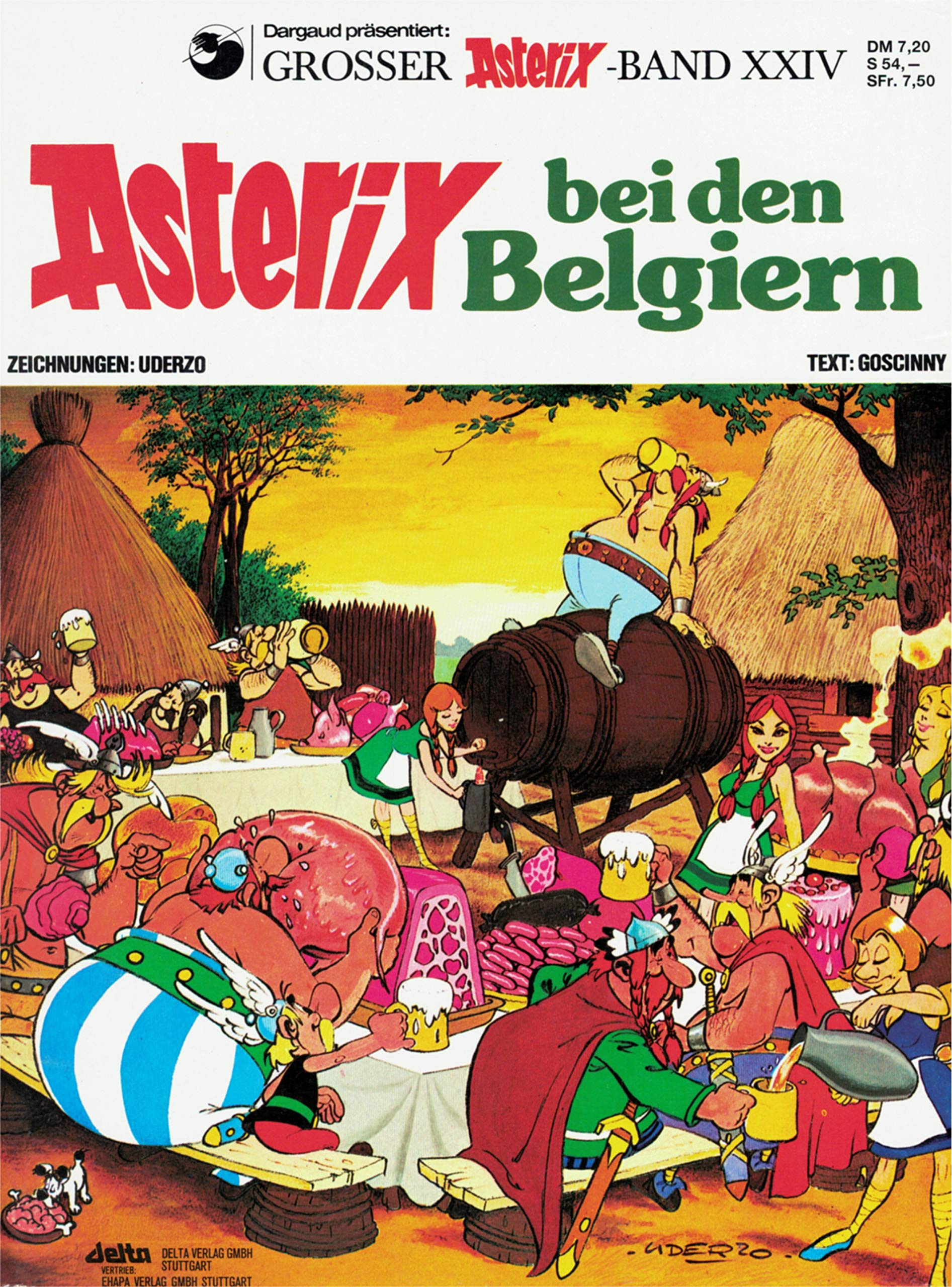 Asterix 24: Asterix bei den Belgiern   KT