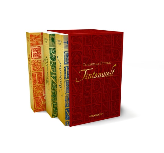 Tintenwelt-Schuber: Tintenherz / Tintenblut / Tintentod