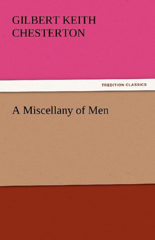 A Miscellany of Men