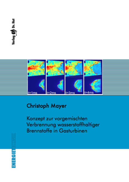 Konzept zur vorgemischten Verbrennung wasserstoffhaltiger Brennstoffe in Gasturbinen