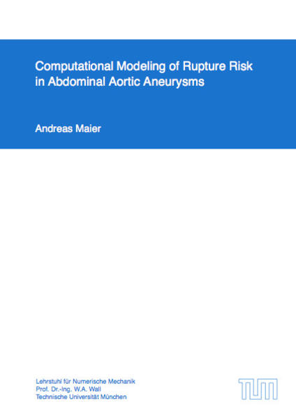 Computational Modeling of Rupture Risk in Abdominal Aortic Aneurysms