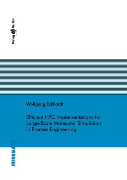 Efficient HPC Implementations for Large-Scale Molecular Simulation in Process Engineering