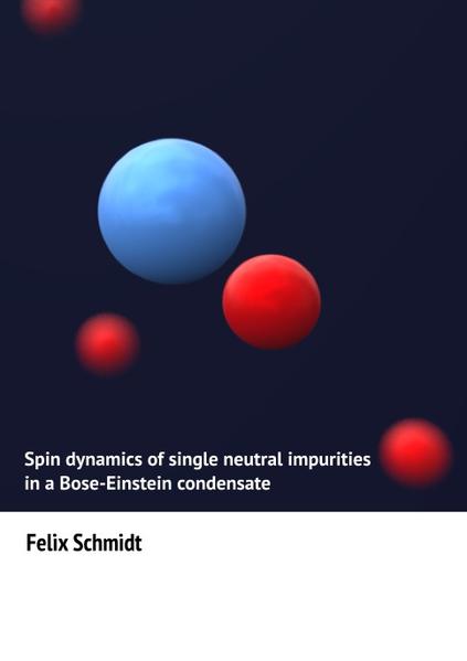 Spin dynamics of single neutral impurities in a Bose-Einstein condensate