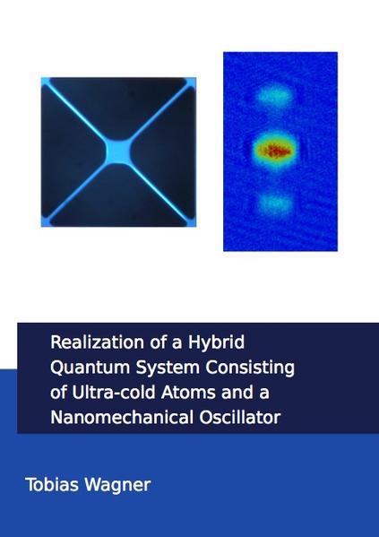 Realization of a Hybrid Quantum System Consisting of Ultra-cold Atoms and a Nanomechanical Oscillator