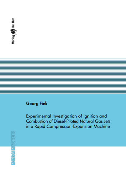 Experimental Investigation of Ignition and Combustion of Diesel-Piloted Natural Gas Jets in a Rapid Compression-Expansion Machine