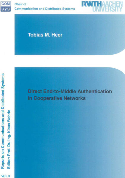 Direct End-to-Middle Authentication in Cooperative Networks
