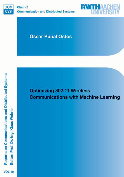 Optimizing 802.11 Wireless Communications with Machine Learning