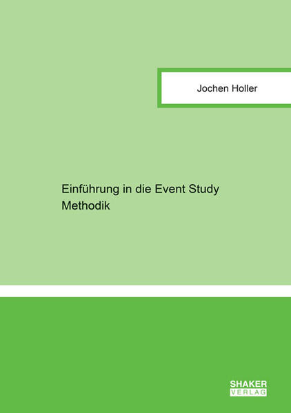 Einführung in die Event Study Methodik