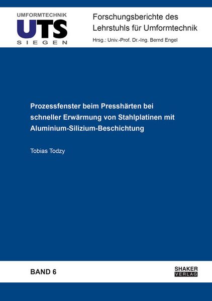 Prozessfenster beim Presshärten bei schneller Erwärmung von Stahlplatinen mit Aluminium-Silizium-Beschichtung