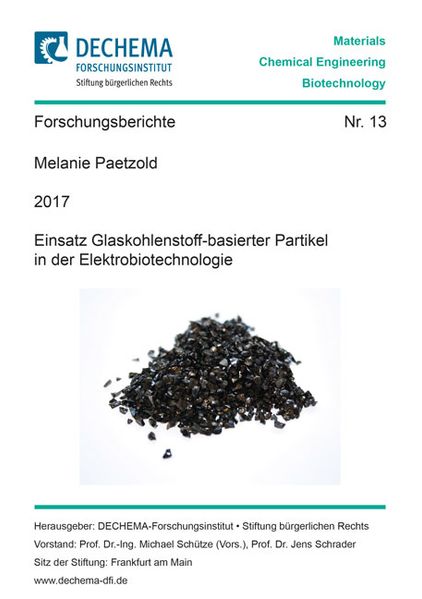 Einsatz Glaskohlenstoff-basierter Partikel in der Elektrobiotechnologie