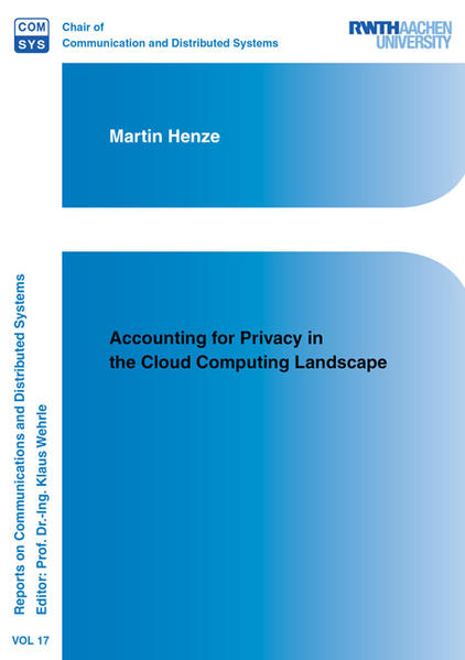 Accounting for Privacy in the Cloud Computing Landscape