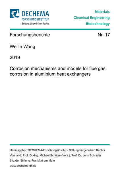 Corrosion mechanisms and models for flue gas corrosion in aluminium heat exchangers