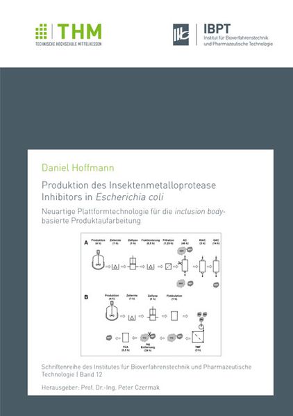 Produktion des Insektenmetalloprotease Inhibitors in Escherichia coli