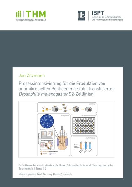 Prozessintensivierung für die Produktion von antimikrobiellen Peptiden mit stabil transfizierten Drosophila melanogaster S2-Zelllinien