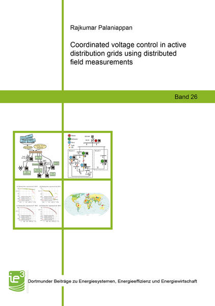 Coordinated voltage control in active distribution grids using distributed field measurements
