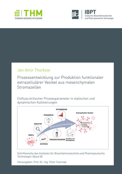 Prozessentwicklung zur Produktion funktionaler extrazellulärer Vesikel aus mesenchymalen Stromazellen