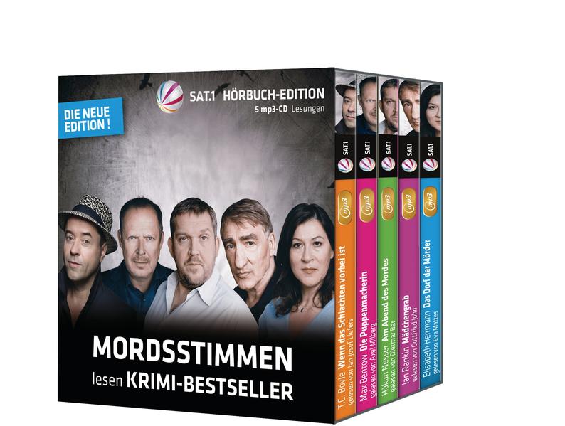 Mordsstimmen lesen Krimi-Bestseller - Die neue Edition