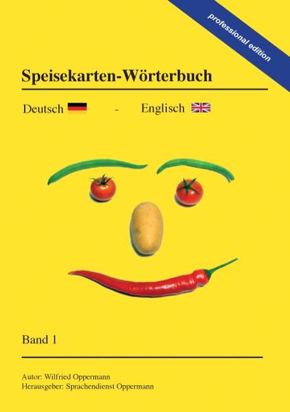 Speisekarten-Wörterbuch - professional edition
