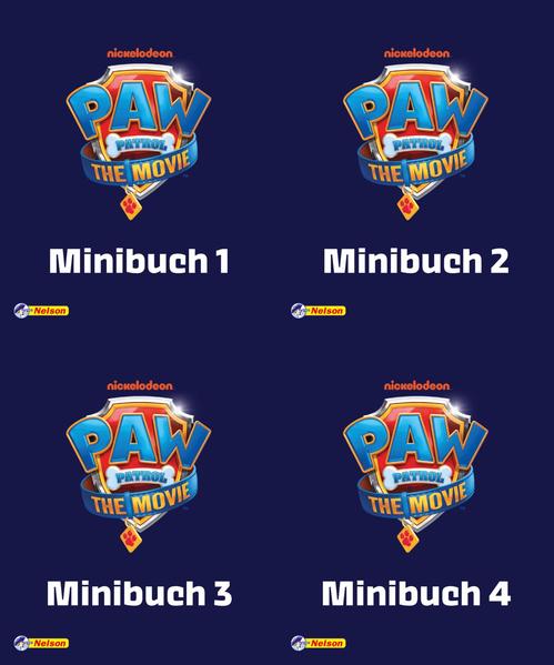 Nelson Mini-Bücher: PAW Patrol - Der Kinofilm 1-4 (Einzel/WWS)