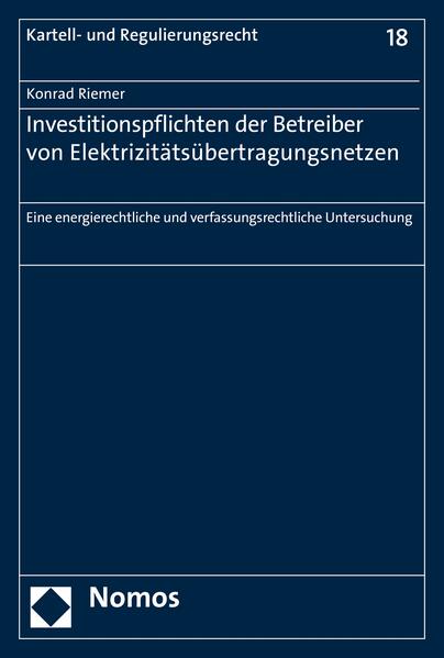 Investitionspflichten der Betreiber von Elektrizitätsübertragungsnetzen