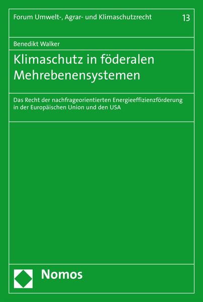 Klimaschutz in föderalen Mehrebenensystemen