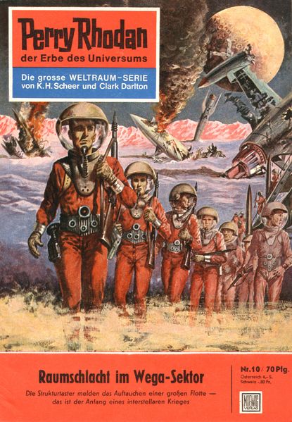 Perry Rhodan 10: Raumschlacht im Wega-Sektor (Heftroman)