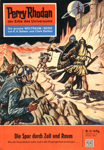 Perry Rhodan 15: Die Spur durch Zeit und Raum (Heftroman)