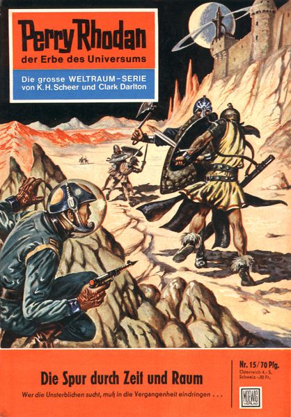 Perry Rhodan 15: Die Spur durch Zeit und Raum (Heftroman)