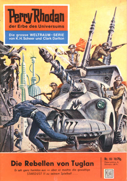 Perry Rhodan 18: Die Rebellen von Tuglan (Heftroman)