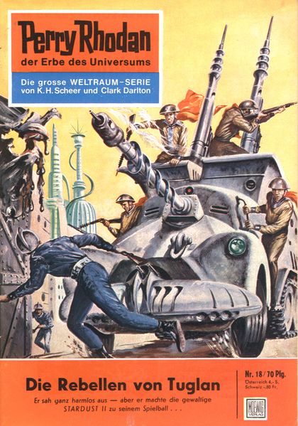 Perry Rhodan 18: Die Rebellen von Tuglan (Heftroman)