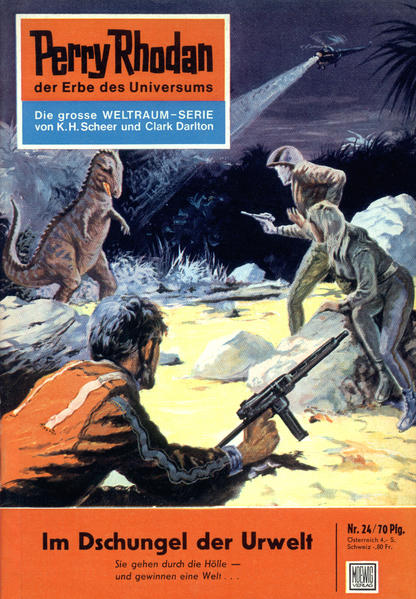 Perry Rhodan 24: Im Dschungel der Urwelt (Heftroman)