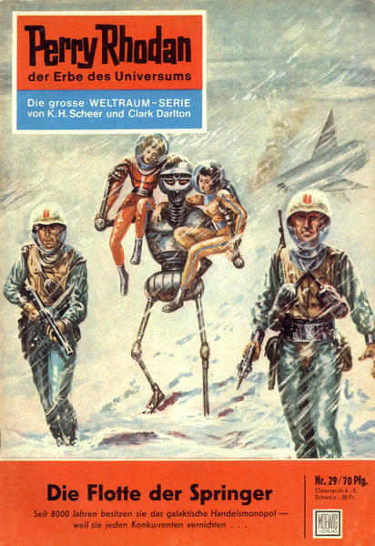 Perry Rhodan 29: Die Flotte der Springer (Heftroman)