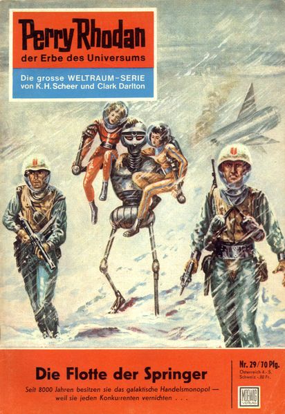 Perry Rhodan 29: Die Flotte der Springer (Heftroman)