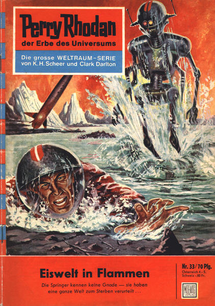 Perry Rhodan 33: Eiswelt in Flammen (Heftroman)