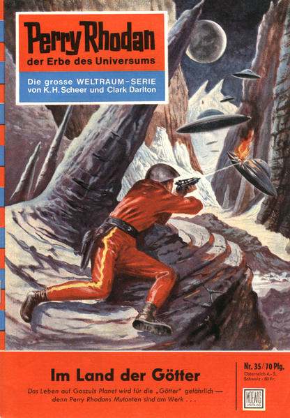 Perry Rhodan 35: Im Land der Götter (Heftroman)