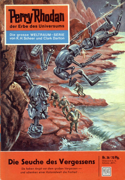 Perry Rhodan 36: Die Seuche des Vergessens (Heftroman)