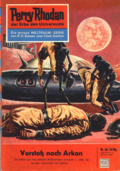 Perry Rhodan 38: Vorstoß nach Arkon (Heftroman)