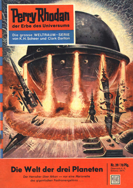 Perry Rhodan 39: Die Welt der drei Planeten (Heftroman)