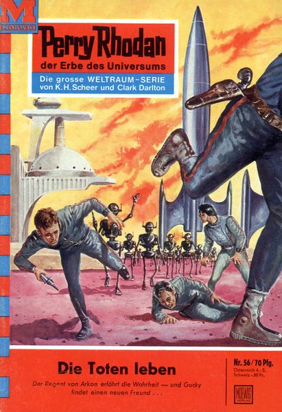 Perry Rhodan 56: Die Toten leben (Heftroman)