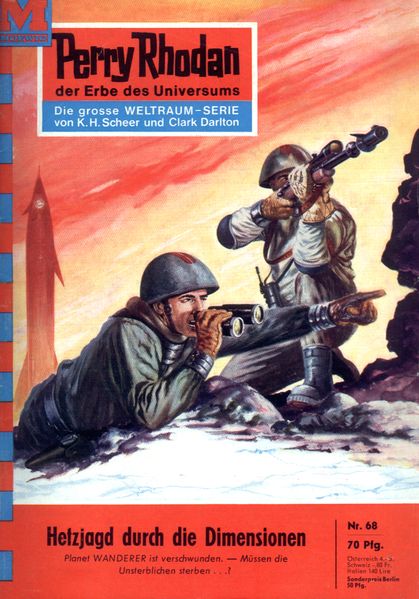 Perry Rhodan 68: Hetzjagd durch die Dimensionen (Heftroman)
